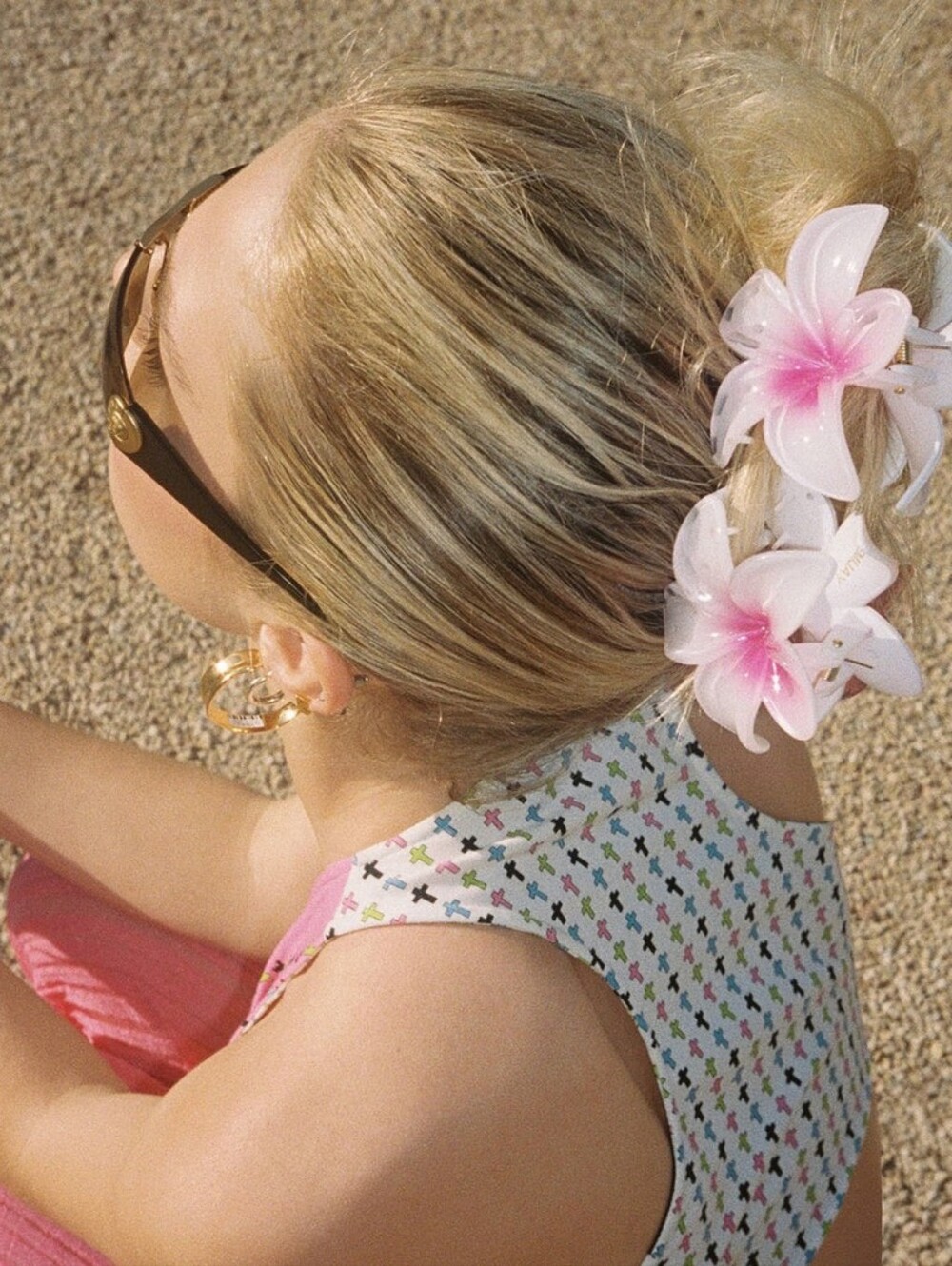 NWT Emi Jay Super Bloom In Wild Orchid Hair Clip
